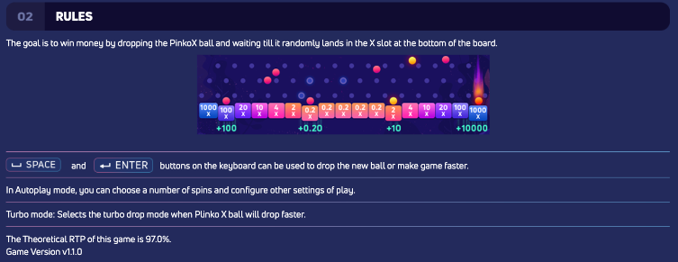 Plinko X rules overview | How to Play Plinko Online 